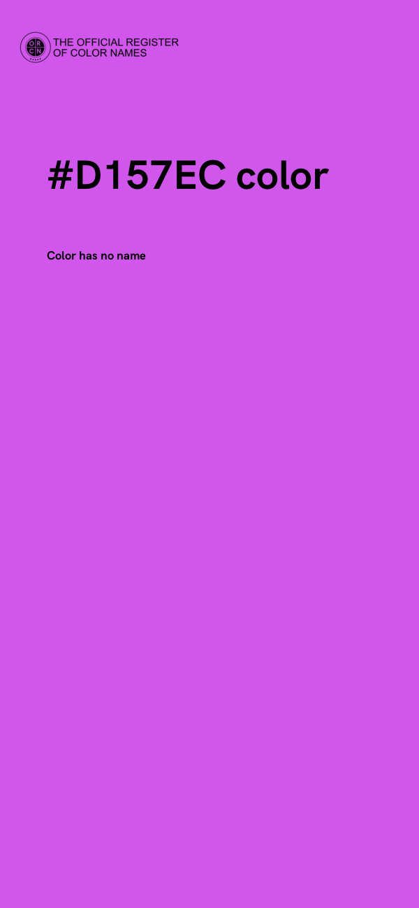 #D157EC color image
