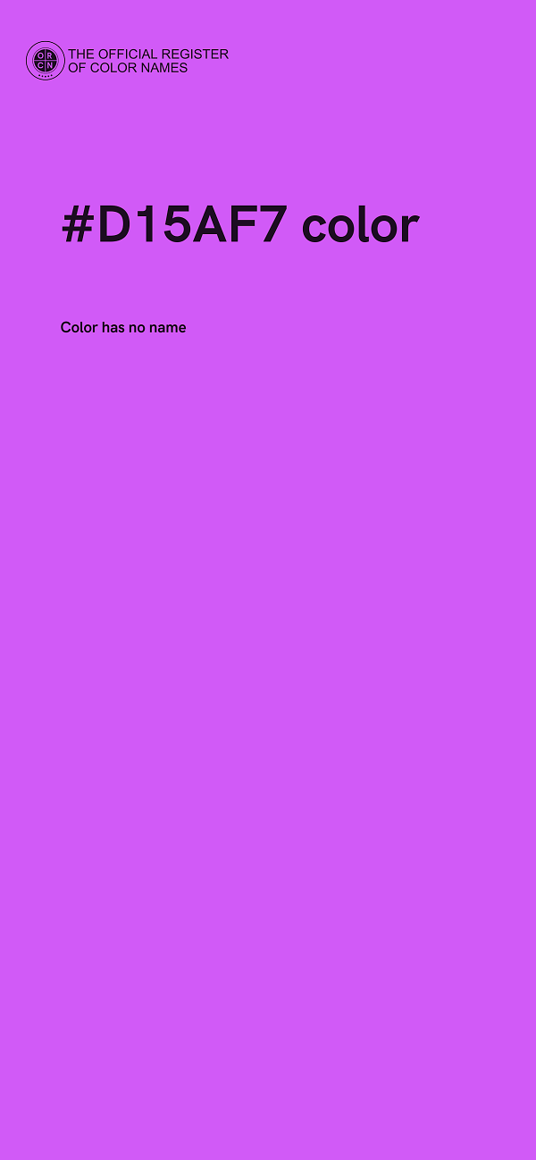 #D15AF7 color image