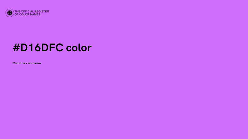 #D16DFC color image