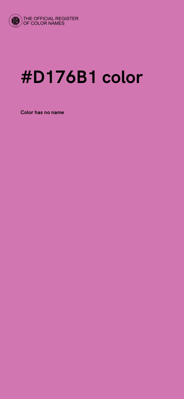 #D176B1 color image