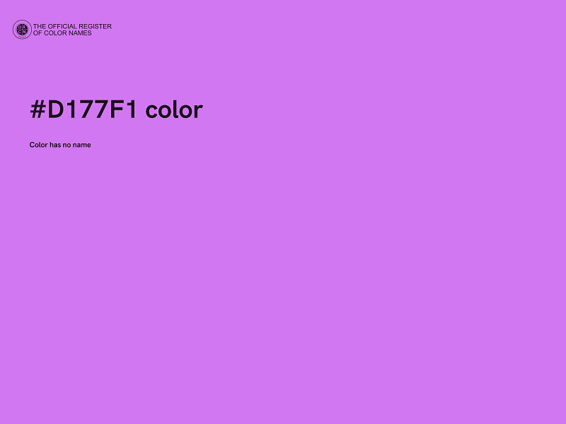 #D177F1 color image