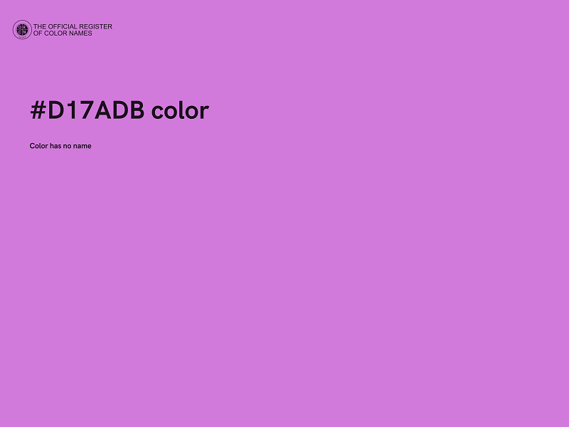 #D17ADB color image