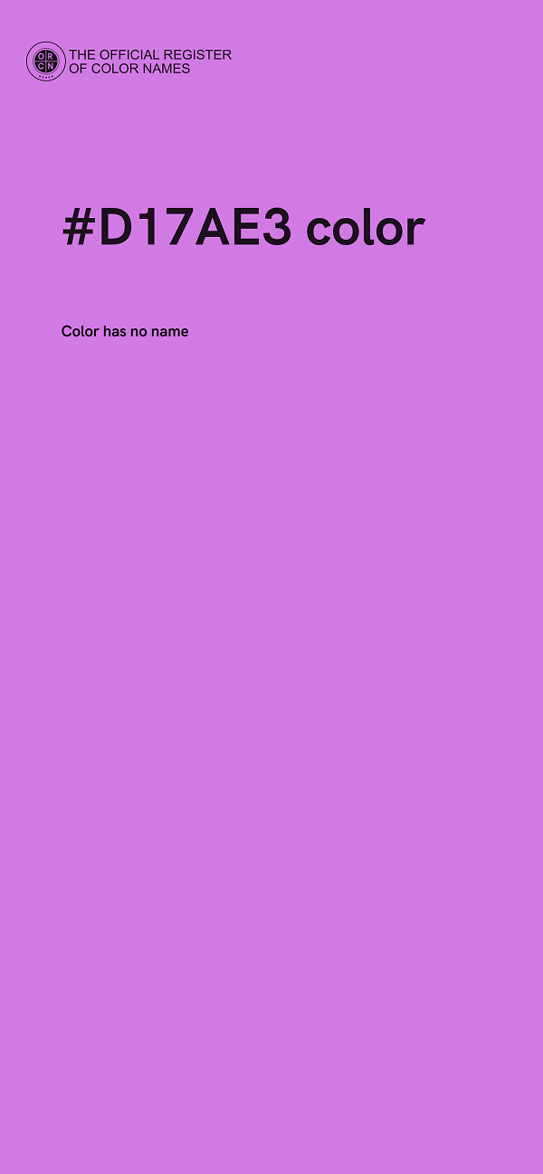 #D17AE3 color image