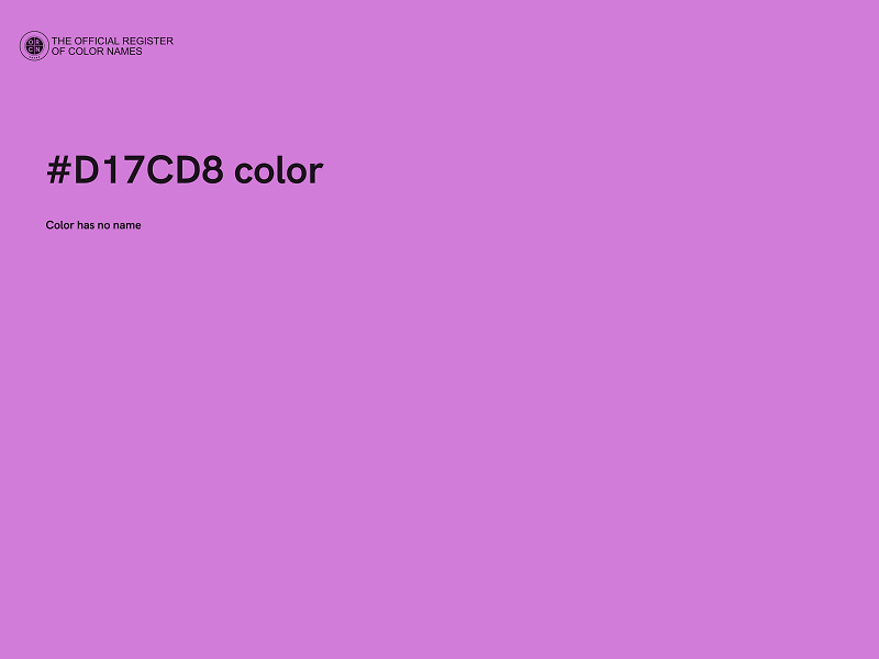 #D17CD8 color image