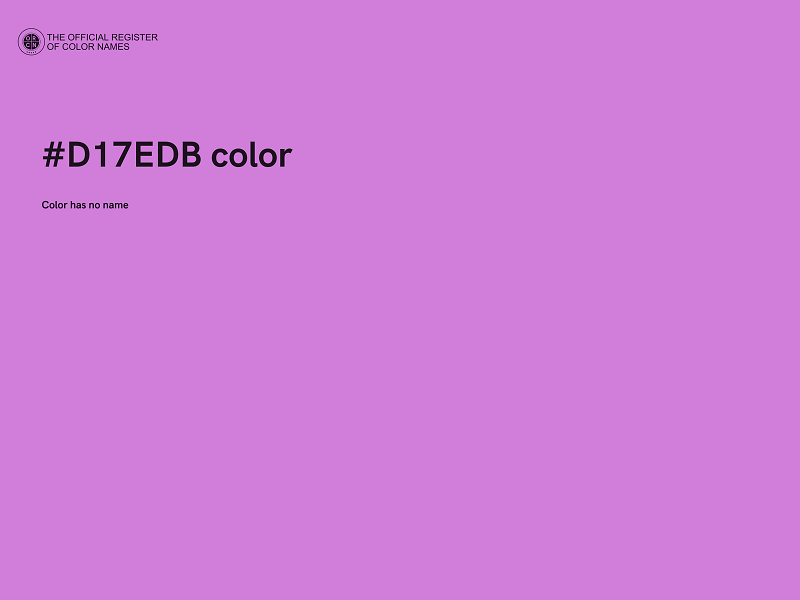 #D17EDB color image