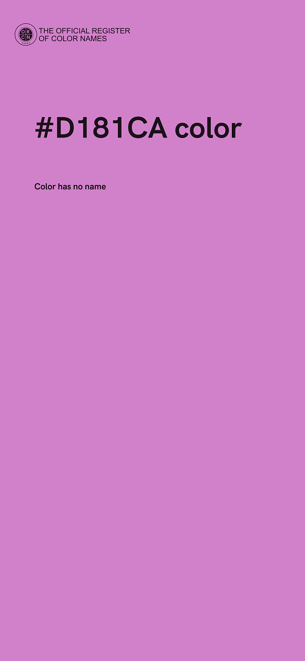 #D181CA color image