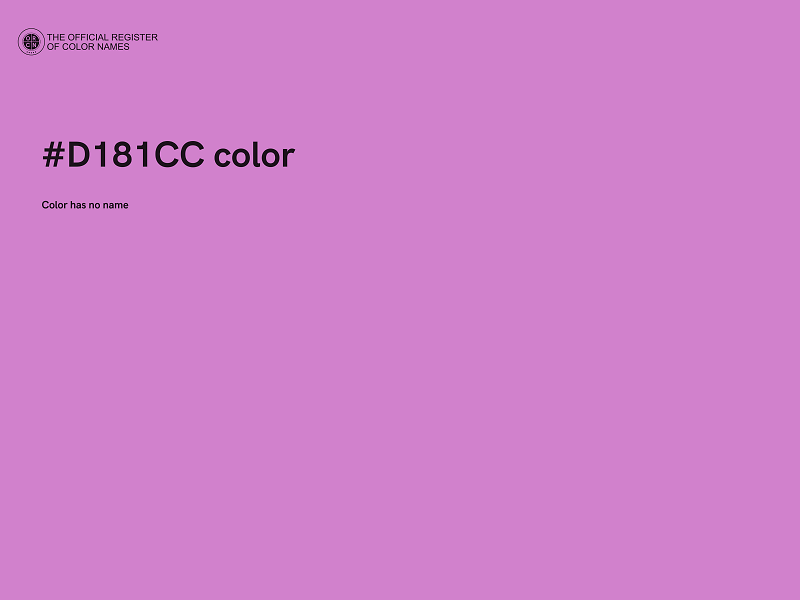 #D181CC color image