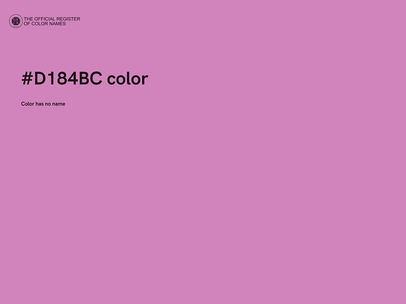 #D184BC color image