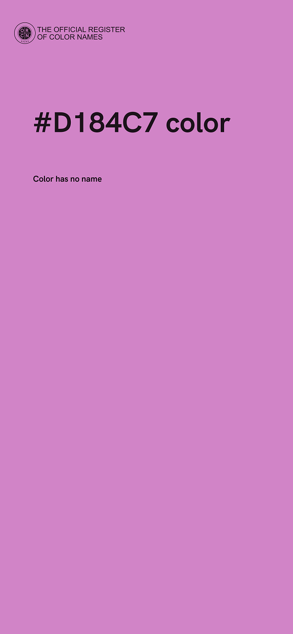 #D184C7 color image