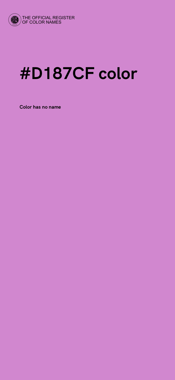 #D187CF color image