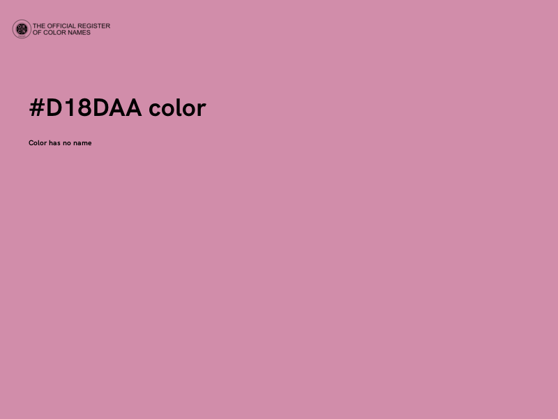 #D18DAA color image