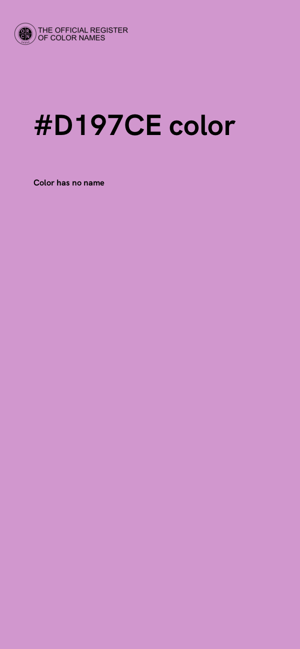 #D197CE color image