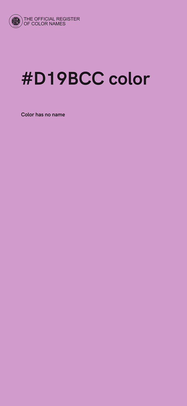 #D19BCC color image