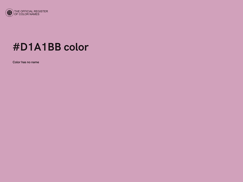 #D1A1BB color image