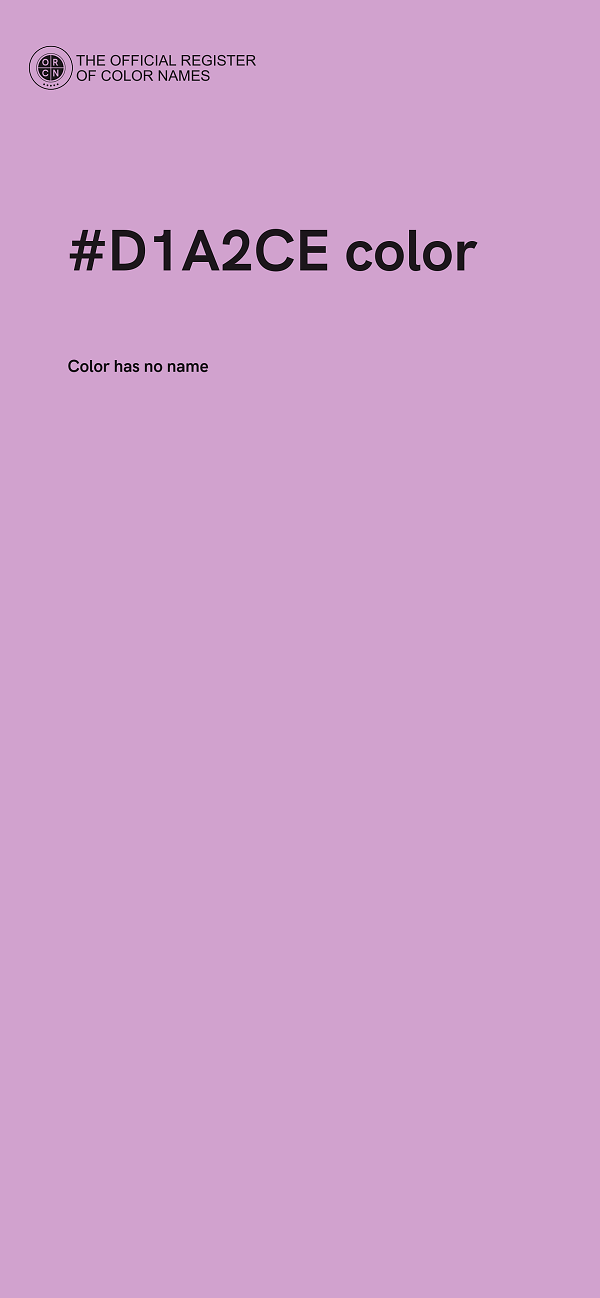 #D1A2CE color image