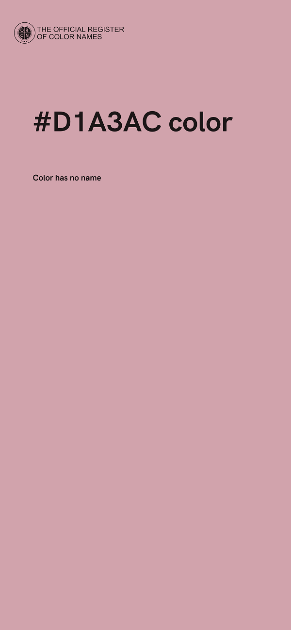 #D1A3AC color image