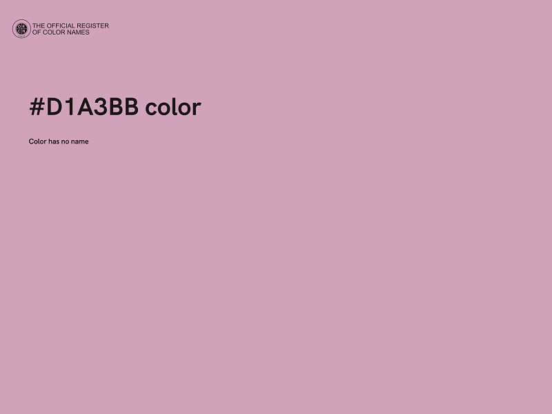 #D1A3BB color image