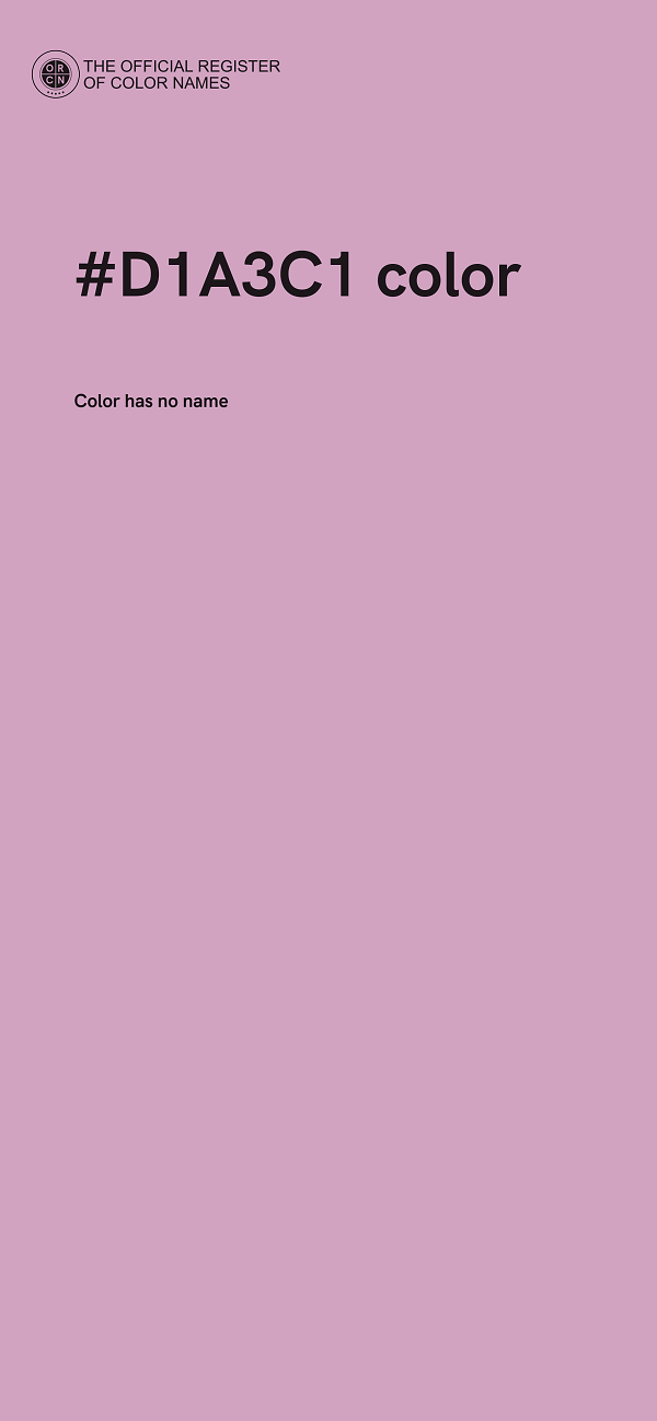 #D1A3C1 color image