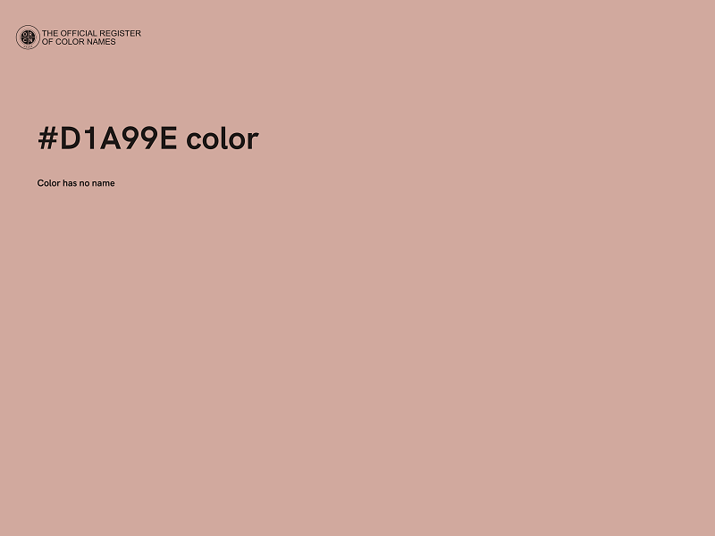 #D1A99E color image