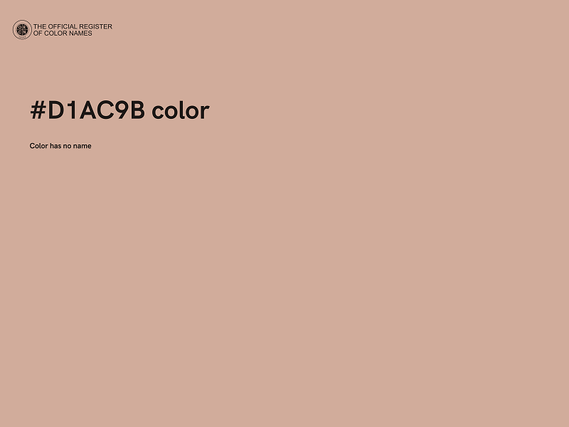 #D1AC9B color image