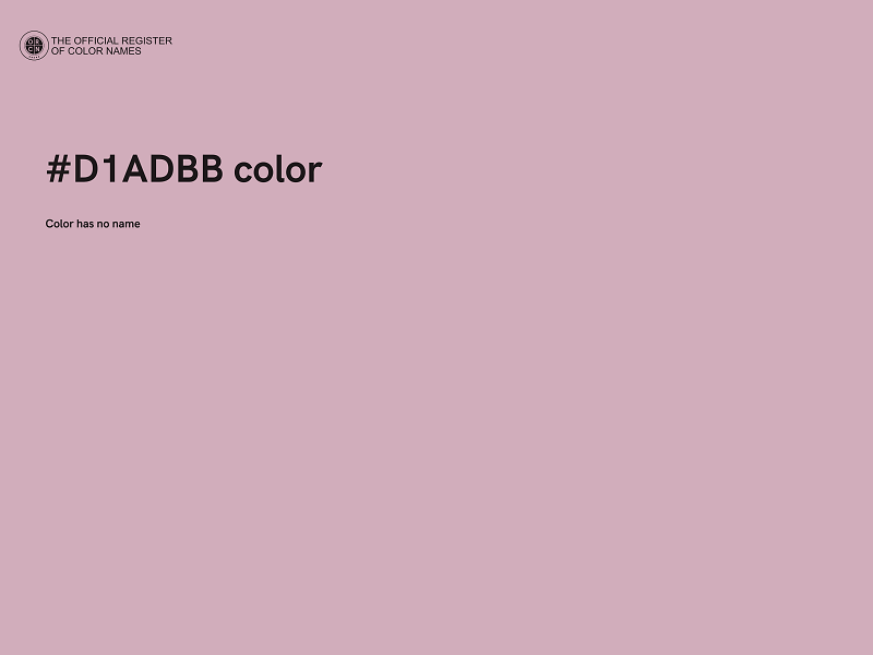 #D1ADBB color image