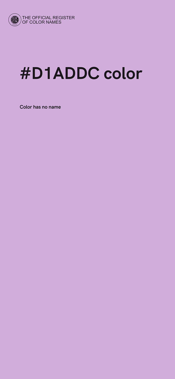 #D1ADDC color image