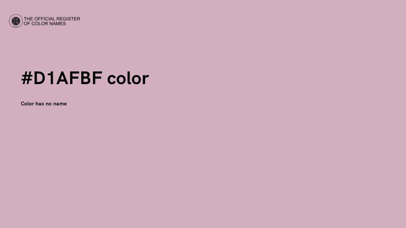 #D1AFBF color image