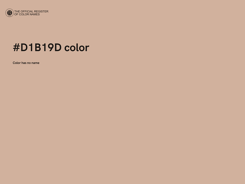 #D1B19D color image