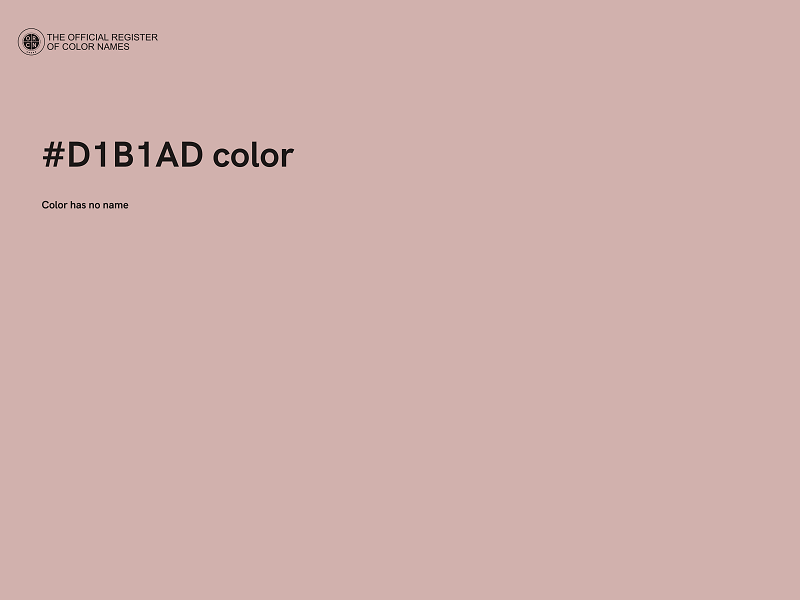 #D1B1AD color image