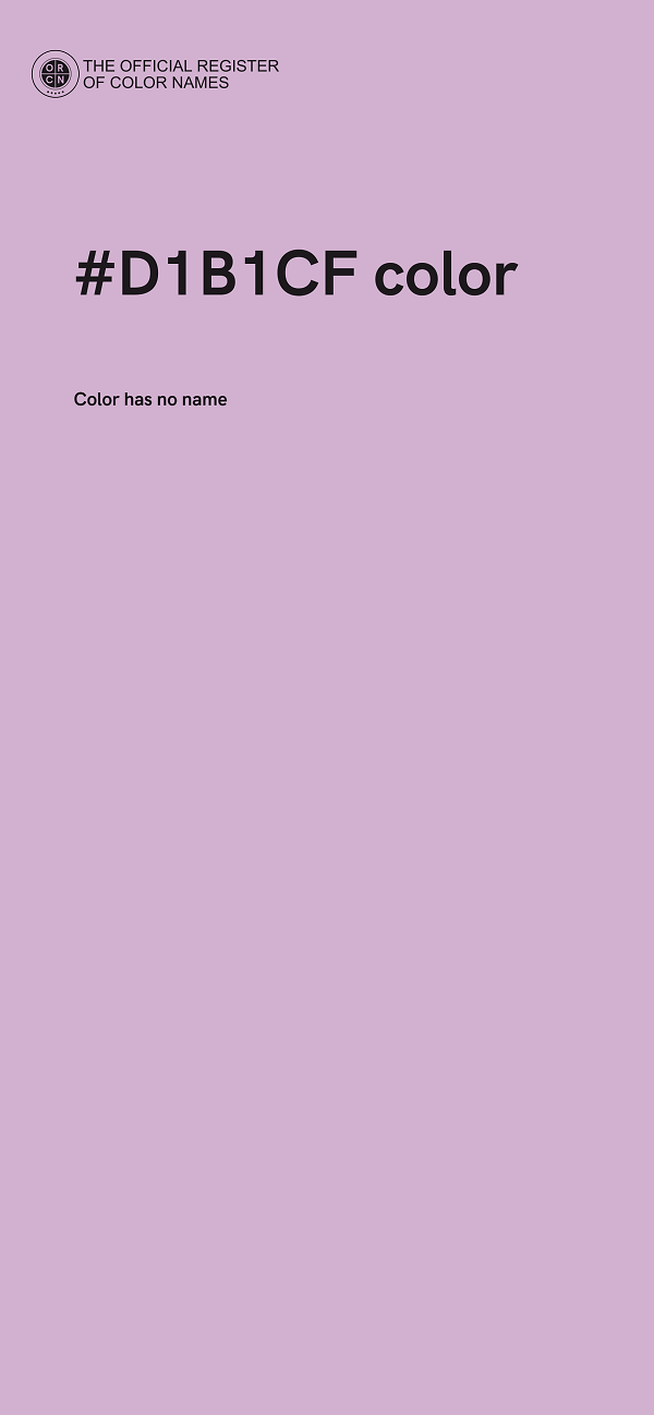 #D1B1CF color image