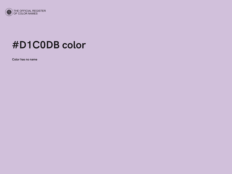 #D1C0DB color image