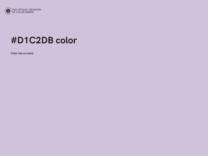 #D1C2DB color image