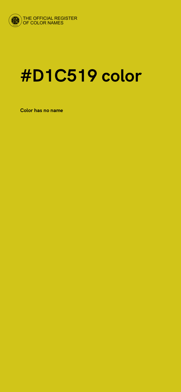 #D1C519 color image