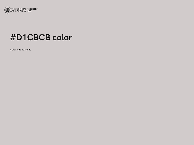 #D1CBCB color image