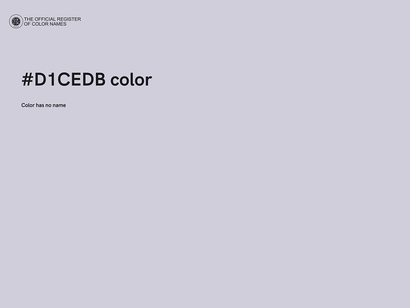 #D1CEDB color image