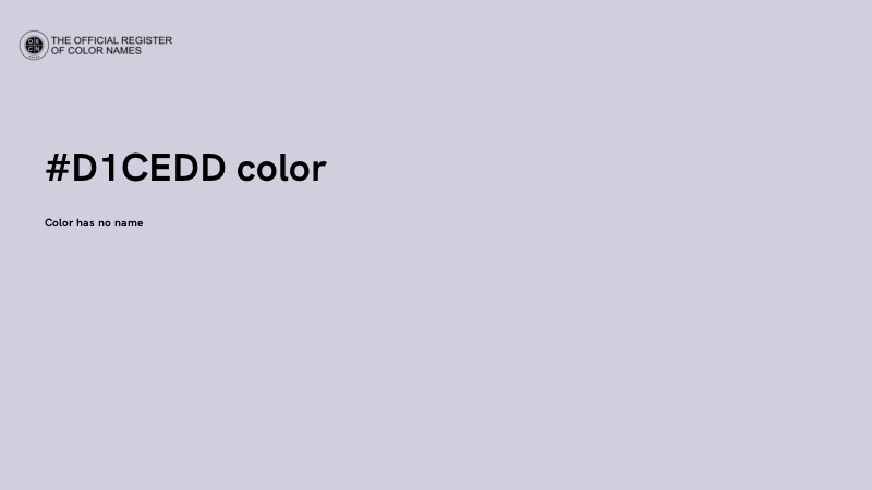 #D1CEDD color image