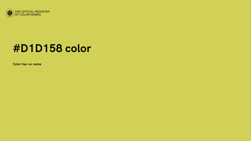 #D1D158 color image