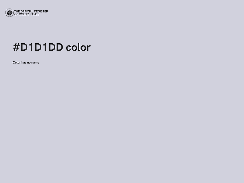 #D1D1DD color image