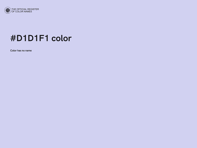#D1D1F1 color image