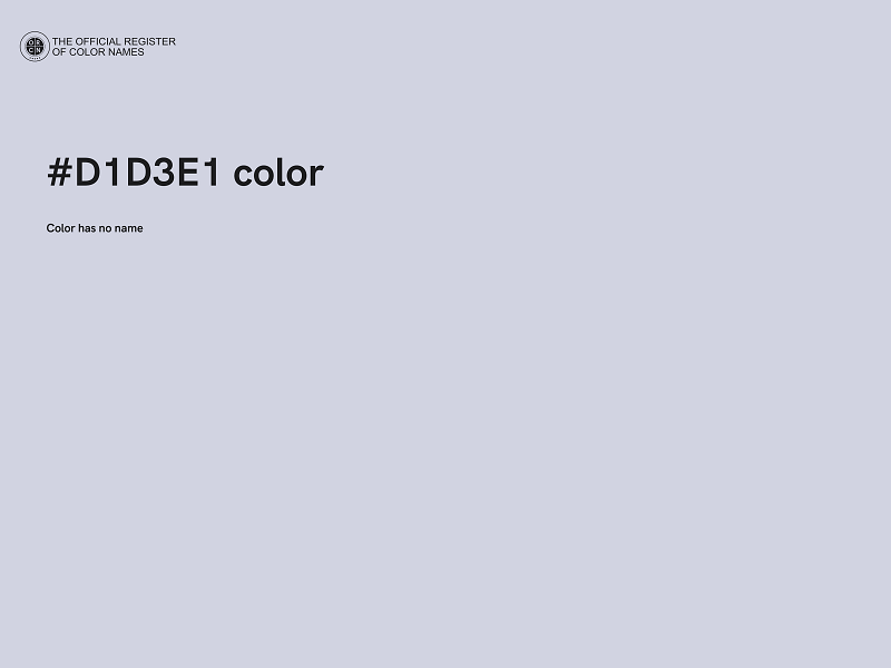 #D1D3E1 color image