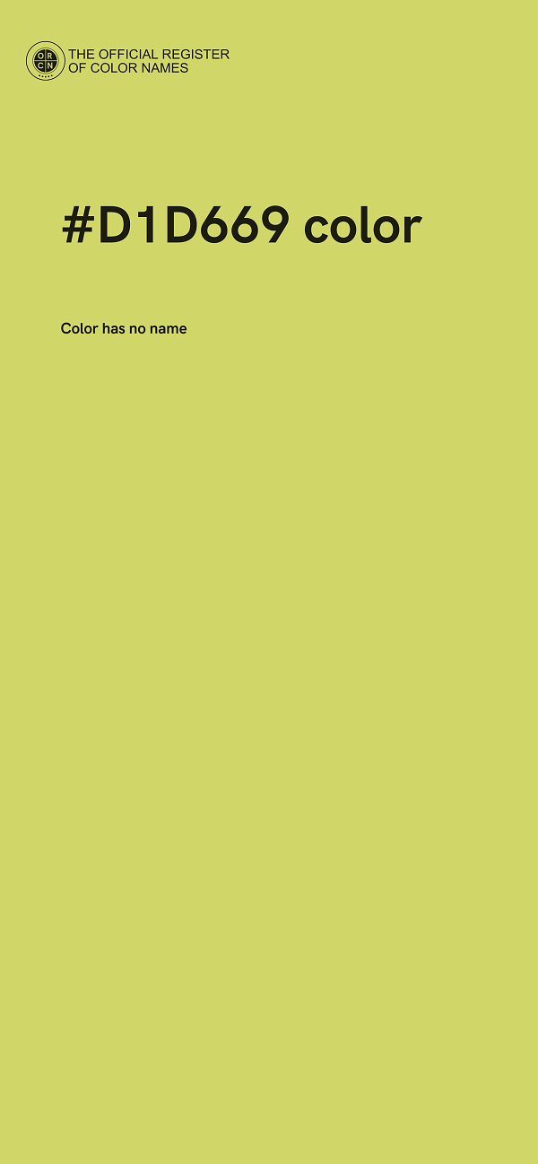 #D1D669 color image