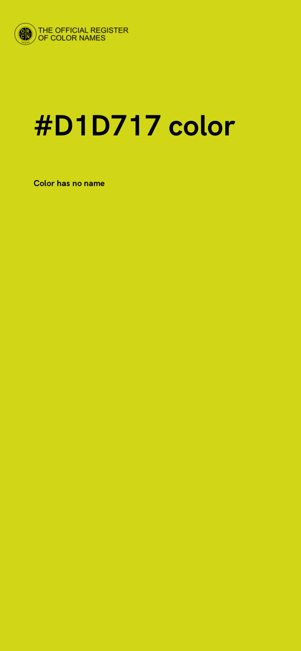 #D1D717 color image