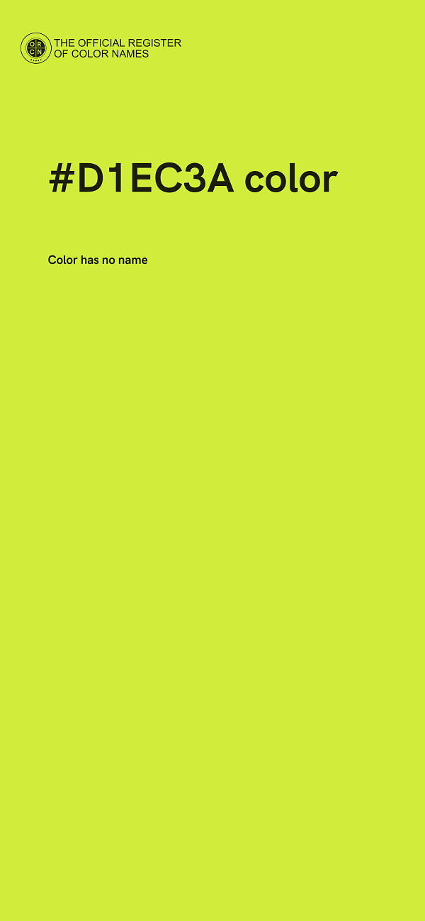 #D1EC3A color image