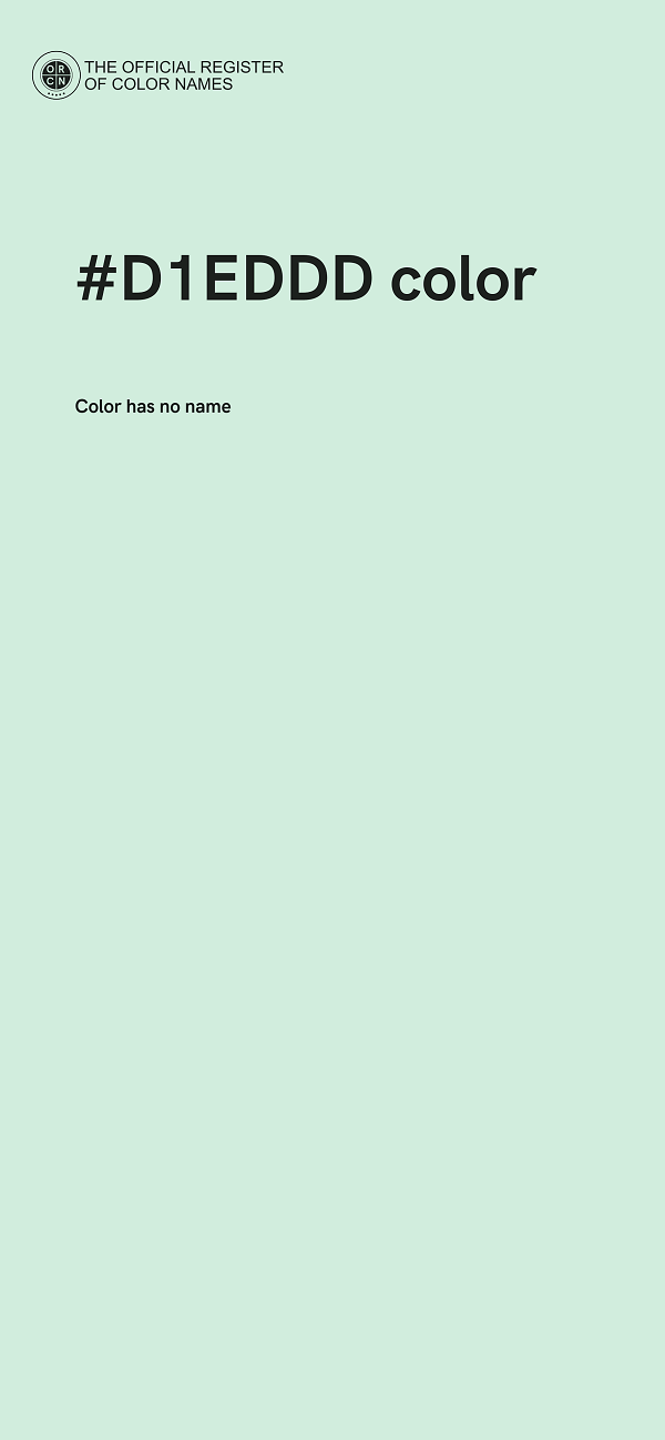 #D1EDDD color image