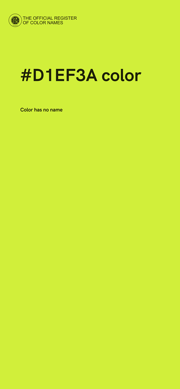 #D1EF3A color image