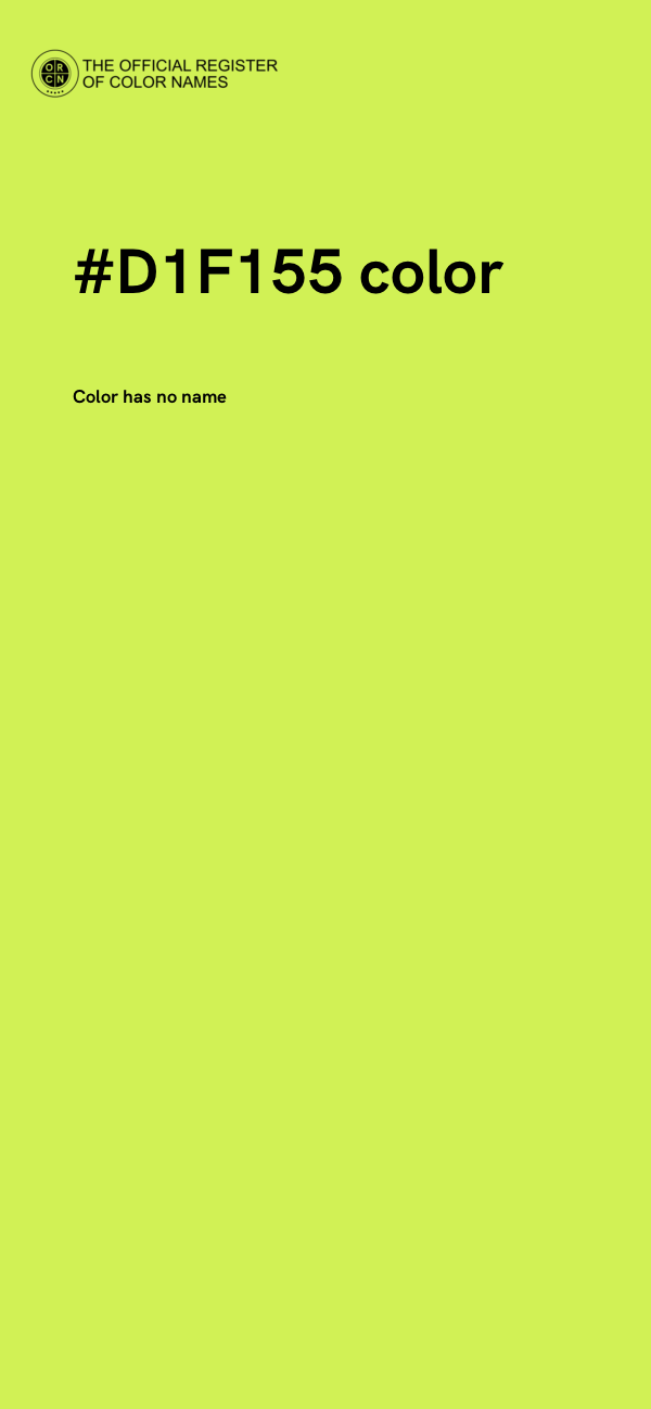 #D1F155 color image