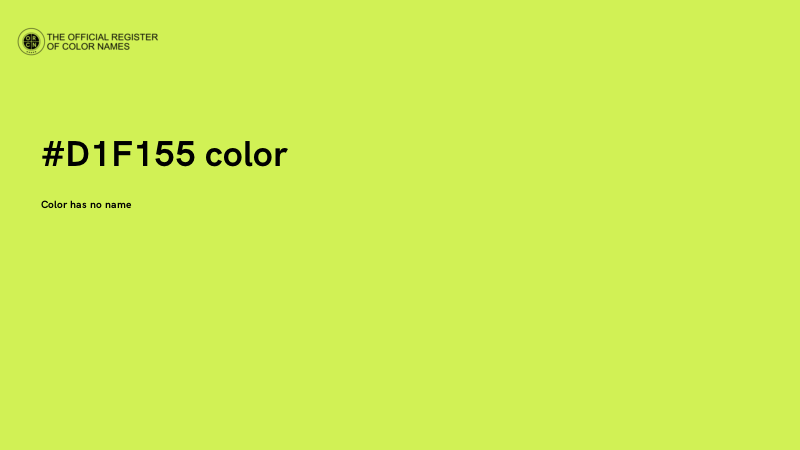 #D1F155 color image