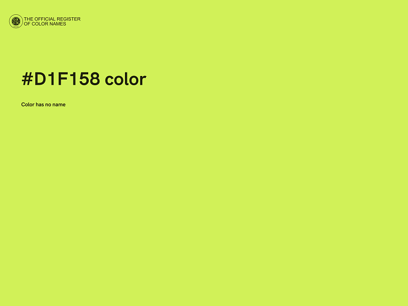 #D1F158 color image