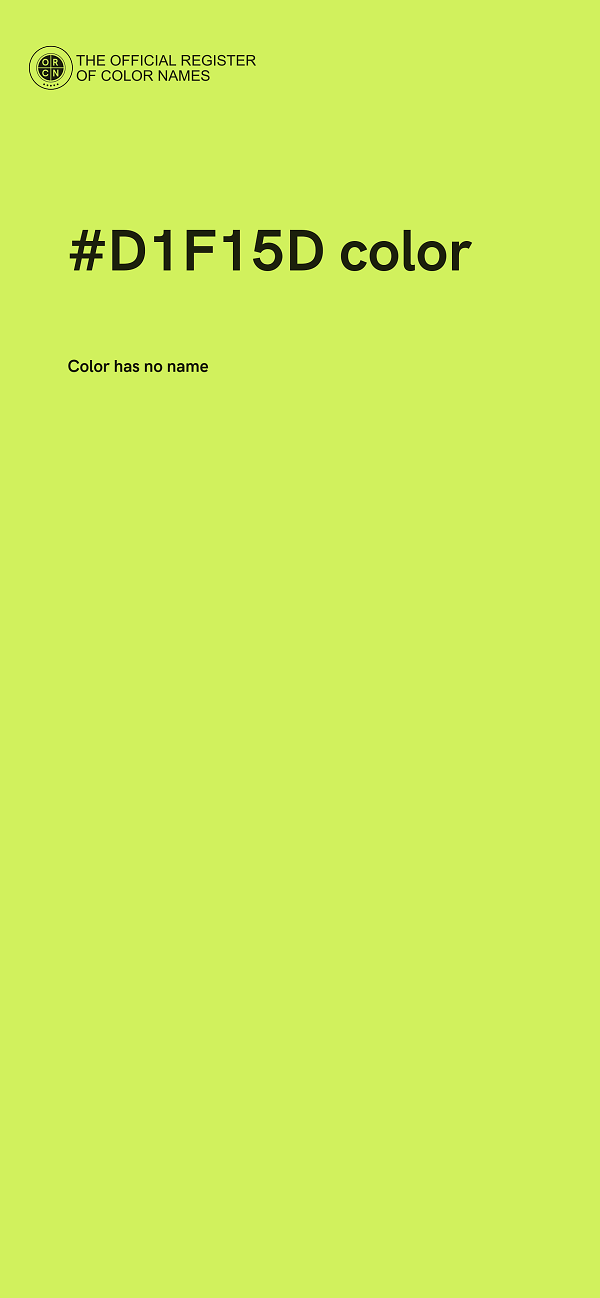 #D1F15D color image