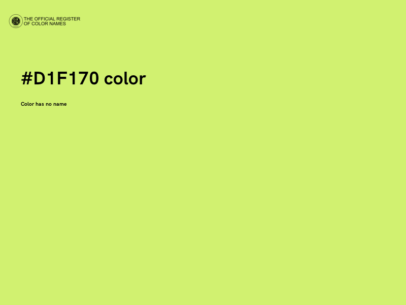 #D1F170 color image